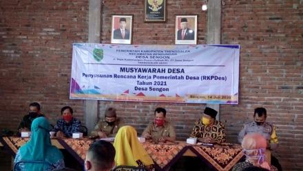 Musyawarah Desa Penyusunan RKPDes tahun 2021, Desa Sengon