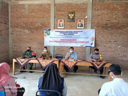 Musyawarah Perubahan APBDesTahap 3 tahun 2020