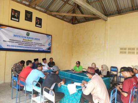 MUSDES Pembahasan, Penetapan dan pengesahan Perubahan APBDes 2025