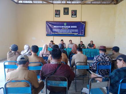 MUSDES Dalam Rangka PEMBAHASAN, PENETAPAN DAN PENGESAHAN ANGGARAN PENDAPATAN DAN BELANJA DESA 2026